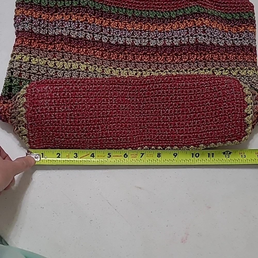 The Sak Colorful Shoulder Bag with Bohemian Stripes